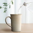 thumbnail image 1 of Halons Ceramic Coffee Mug 10.5oz (310ml) | Japanese Style Gold Cup with Comfortable Handle, Thick Rim for Heat Retention, Microwave & Dishwasher , Ideal for Home or Office Use, Unique Gift Option, 1 of 6