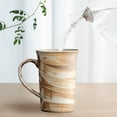 thumbnail image 1 of Halons Ceramic Coffee Mug 10.5oz (310ml) | Japanese Style Gold Cup with Comfortable Handle, Thick Rim for Heat Retention, Microwave & Dishwasher , Ideal for Home or Office Use, Unique Gift Option, 1 of 7