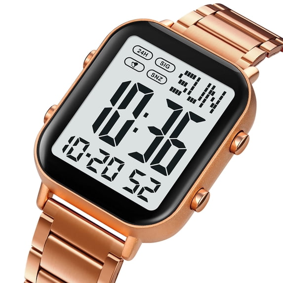 Halons Men's Outdoor Digital Watch - Waterproof Sports Watch, Luminous Display, Rugged Outdoor Watch for Hiking/Camping/Running/Swimming, Shock-Resistant Case (1.9in Dial)