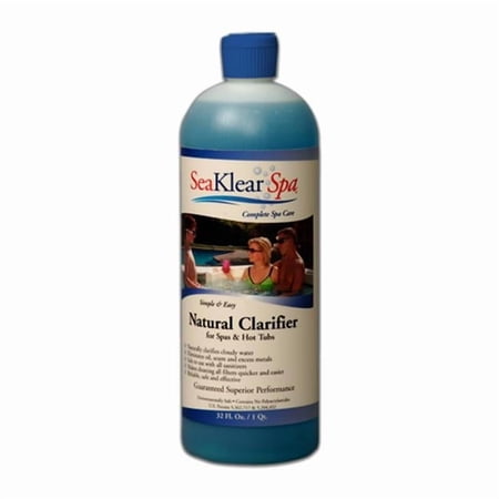 Halosource SKS-B-Q SeaKlear Natural Spa Clarifier Pulls, 1 Quart