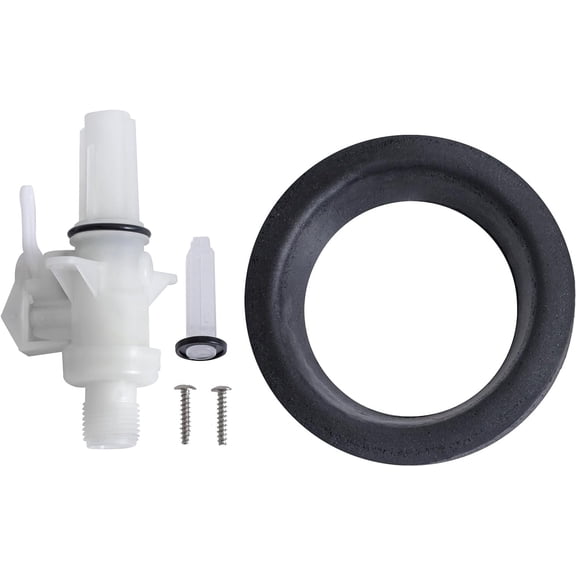 Halotronics Leak-Resistant Toilet Water Valve Module Assembly for Thetford RV Toilets
