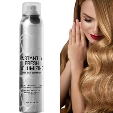 Halovida Dry Shampoo, halovida Instantly Fresh Volumizing Hair Dry Shampoo, Volumizing Dry Shampoo, Dry Shampoo for Dark Hair