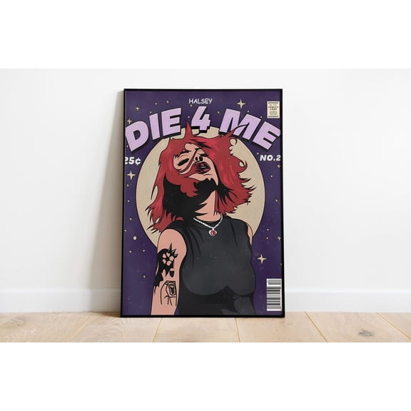 Halsey Album Cover : Music Wall Art Print #337, Unframed Poster Size 8x12