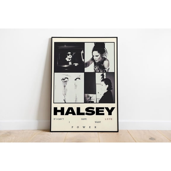 Halsey Album Cover : Music Wall Art Print UNFRAMED PAPER POSTER, Home Decor