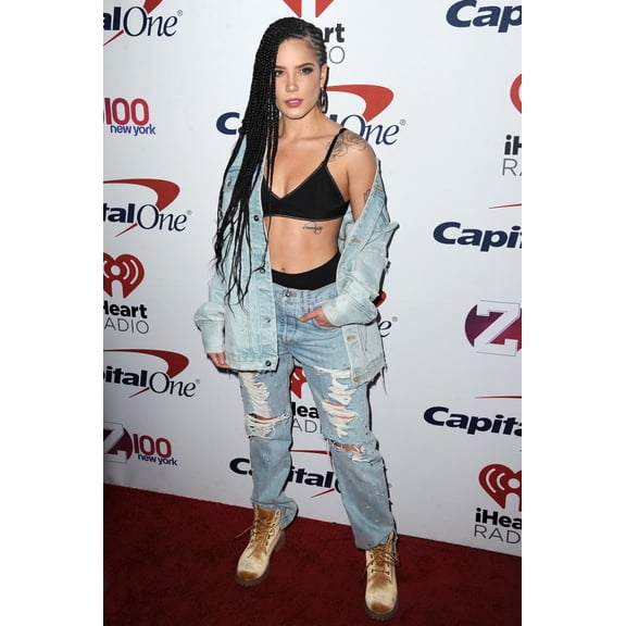 Halsey At Arrivals For Z100'S Jingle Ball 2017 Presented By Capital One Madison Square Garden New York Ny December 8