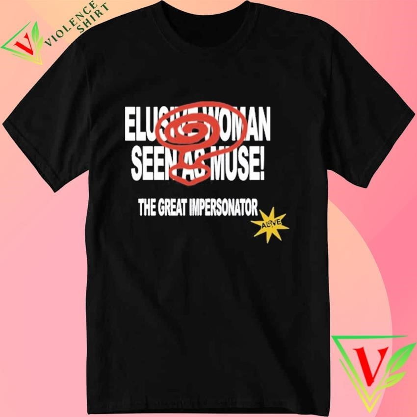 Halsey Music Elusive Woman Seen As Muse The Great Impersonator Shirt ...