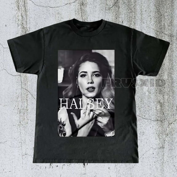 Halsey Shirt, Vintage Music Band Tee, Concert Merchandise T-Shirt, Unisex Graphic Tee, Music Artist Apparel, Fan Gift for Music Lovers