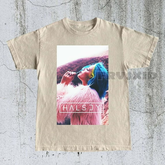 Halsey Shirt, Vintage Music Band Tee, Concert Merchandise T-Shirt, Unisex Graphic Tee, Music Artist Apparel, Fan Gift for Music Lovers