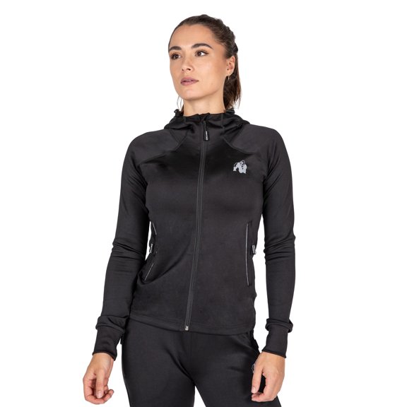 Halsey Track Jacket - Black