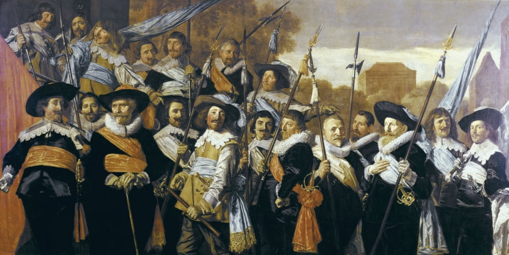 Halsfrans (1580-1666) Canvas Art - (24 x 18)