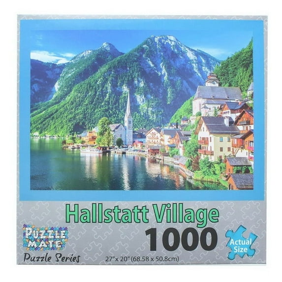 Halstatt Lake 1000 Piece Jigsaw Puzzle