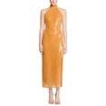 thumbnail image 1 of Halston womens  Alva Sequin Midi Dress, 10, 1 of 4