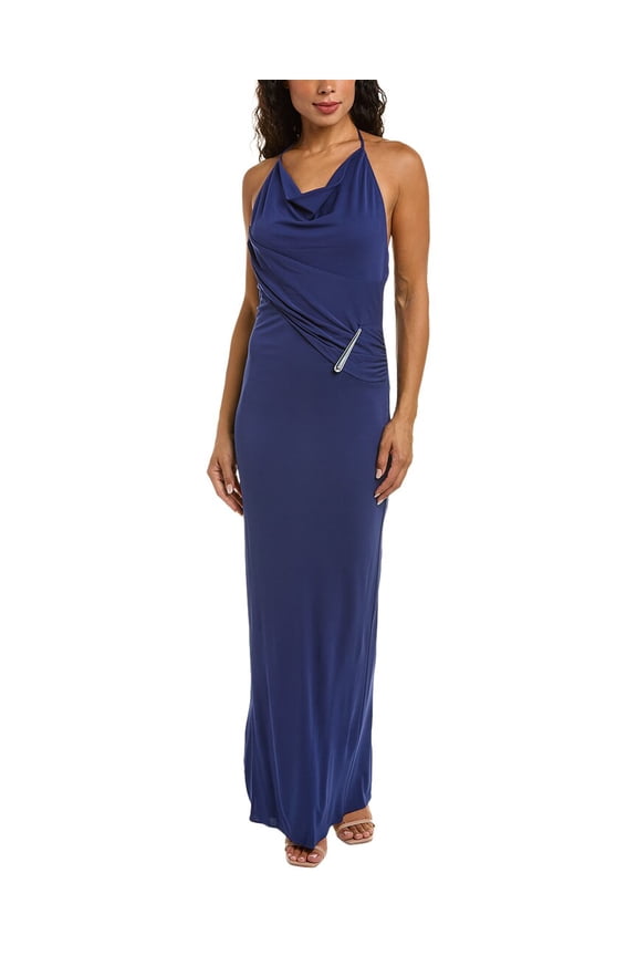 womens Christina Gown, 4, Purple