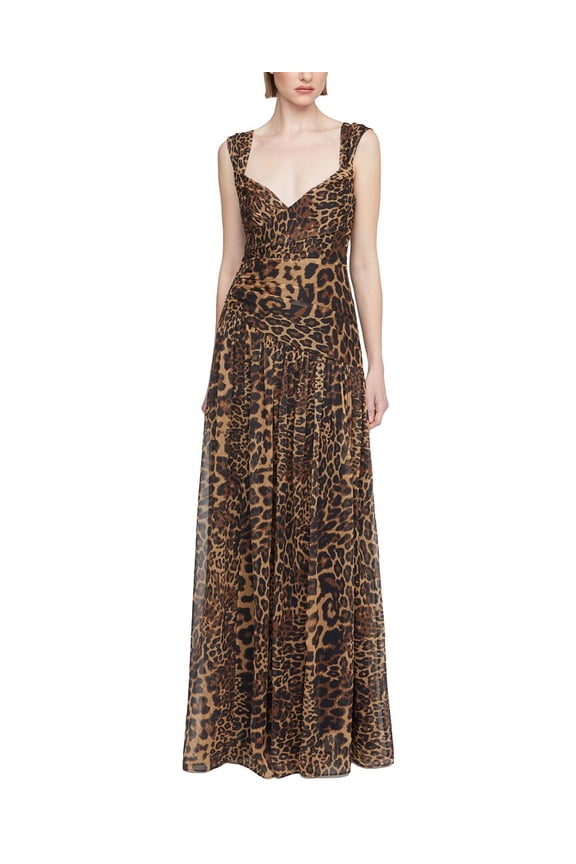 womens  Claudia Chiffon Gown, 4