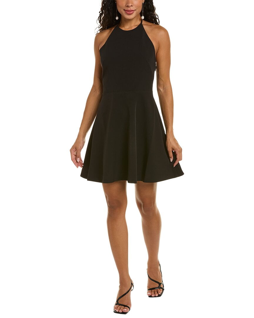 Halston womens Davina Dress, 4, Black - Walmart Business Supplies