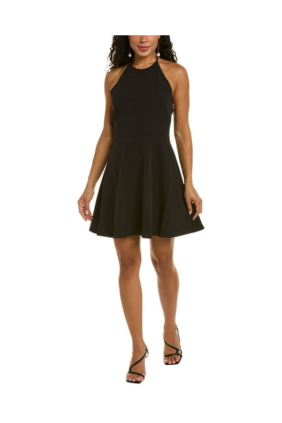 womens Davina Dress, 8, Black