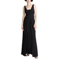 thumbnail image 1 of Halston womens  Erica Fluid Crepe Gown, 0, 1 of 3