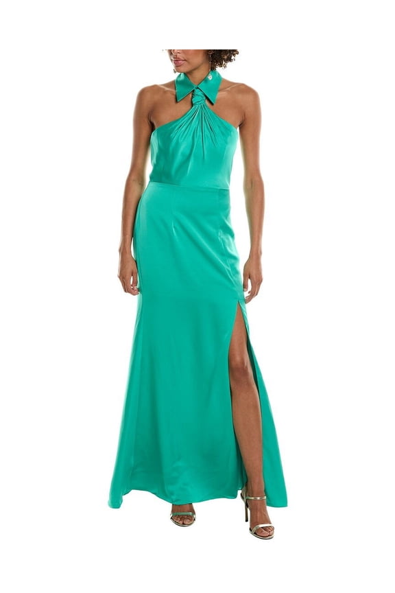womens Gemi Gown, 4, Green