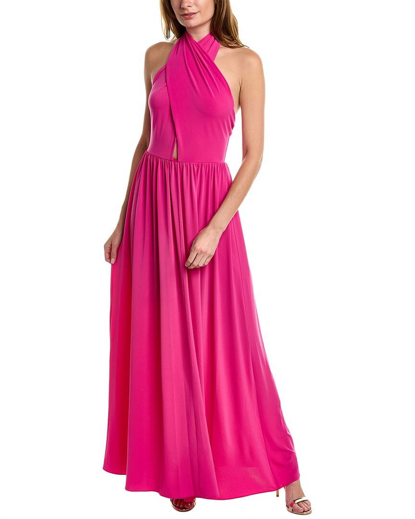 chinese dress ladies Halston Halter Maxi Dress - Catarina Black