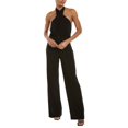thumbnail image 1 of Halston womens  Kaiya Jumpsuit, 0, Black, 1 of 3