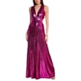 thumbnail image 1 of Halston womens  Natalia Gown, 8, Pink, 1 of 4