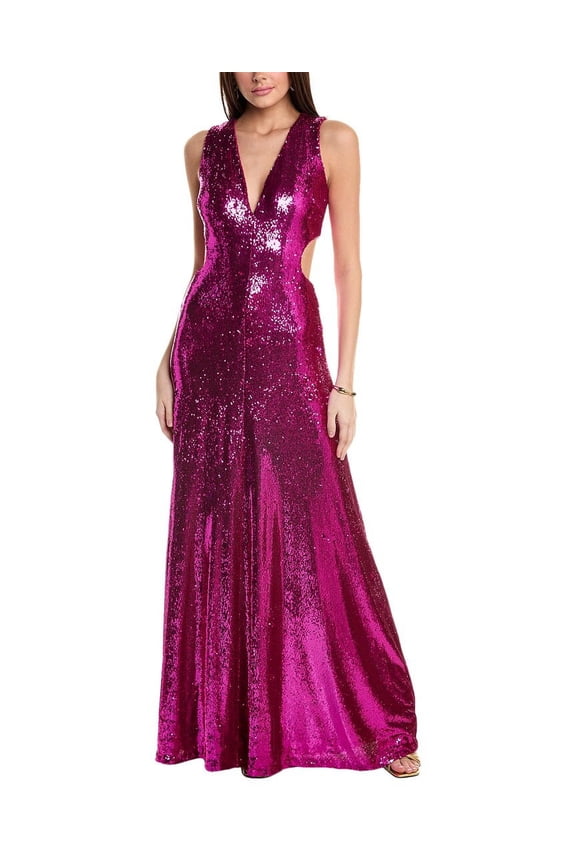 womens  Natalia Gown, 8, Pink
