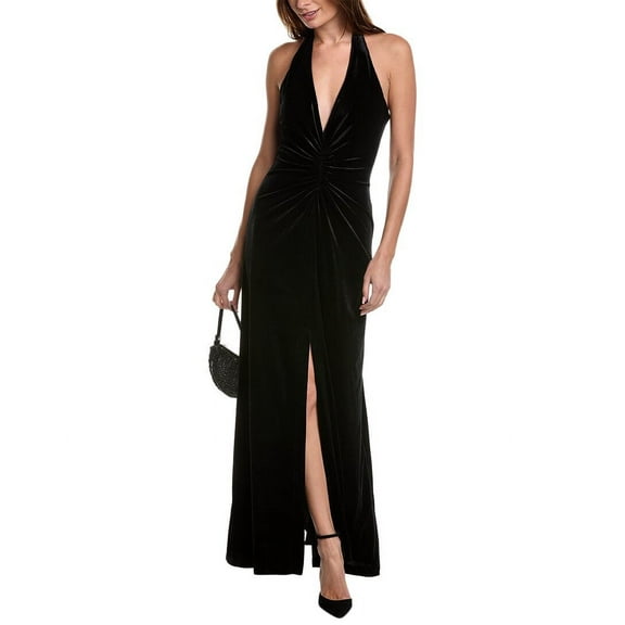 Halston womens  Rebecca Gown, 10