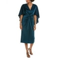 thumbnail image 1 of Halston womens  Tomi Cocktail Dress, 0, Blue, 1 of 3
