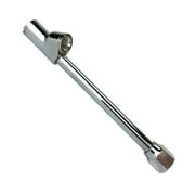 Haltec CH330-LO-OP Chrome Dual Foot Lock On Open Air Chuck 1/4 NPT Reverse Angle