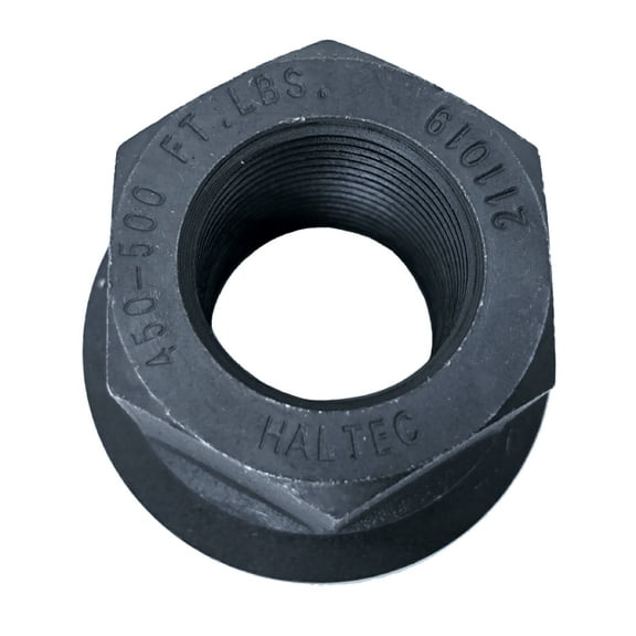 Haltec Flanged M22x1.5 Wheel Nut with 33mm Hex Unimount Hub Piloted Semi Truck