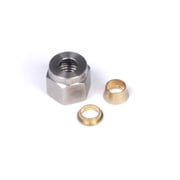 Haltech 1/4in Nut & Brass Ferrule