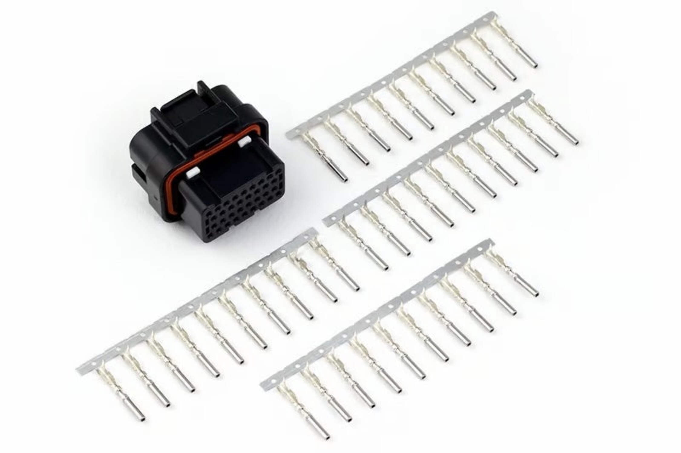 Haltech AMP 34 Pin Key 2 4 Row Superseal Connector Plug Pins