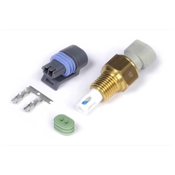 Haltech Nissan Z32 300ZX Air Temp Sensor 1/4 NPT Thread (Incl Delphi Plug Pins)
