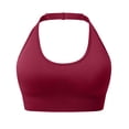thumbnail image 1 of Halter Bra Bras for Women Breathable Bras for Women Minimalist Back Bra Low-impact Yoga Sports Bralettes Light Support Back Bra Back Support Bra Crossover Bra Low Back Bra Lift Support Bra, 1 of 9