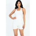 thumbnail image 1 of Halter Neck Backless Ribbed Romper, 1 of 8
