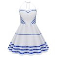 thumbnail image 1 of Halter Neck Costume Dress for Girls Halloween Movie Cosplay Outfits, 3-9Y, 1 of 7
