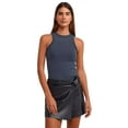 thumbnail image 1 of Halter Neck Ribbed Tank Top, 1 of 4