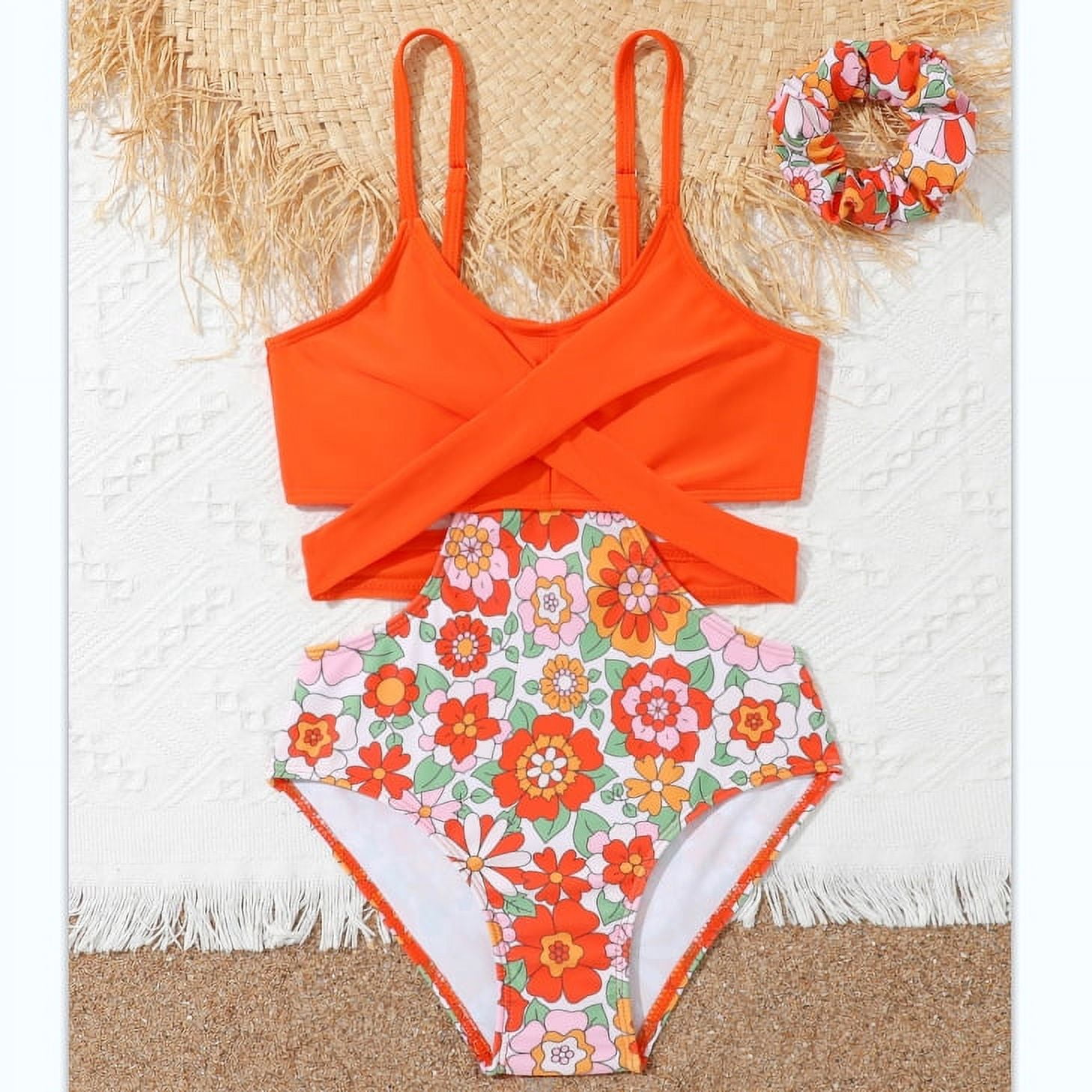Halter Splicing Leopard Bikinis Satin Bikini Female Swimsuit