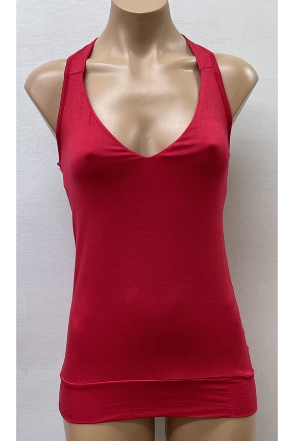 Halter Tanktop with Back Chain