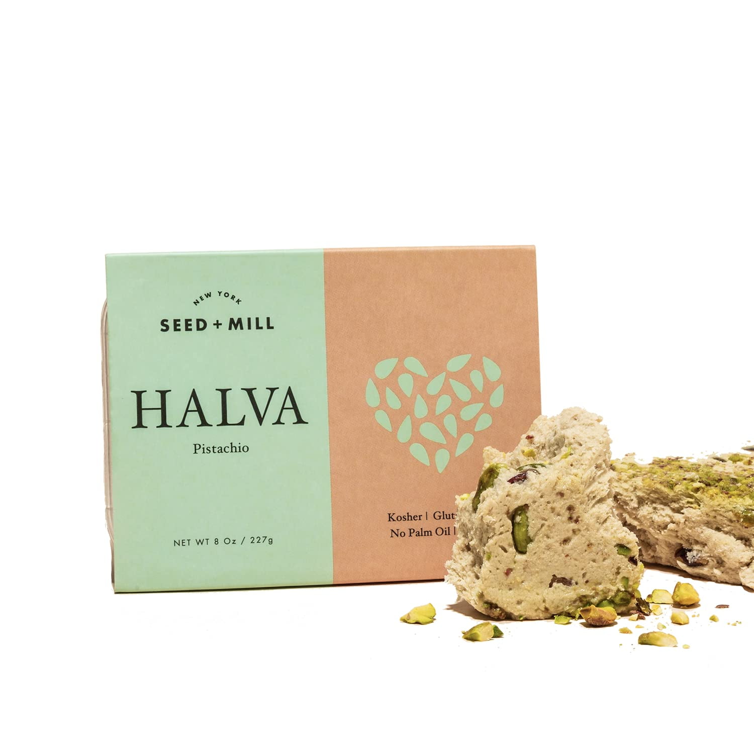 Halva Pistachio Vegan, Kosher & Gluten ; Enjoy This Soft, Fudgelike