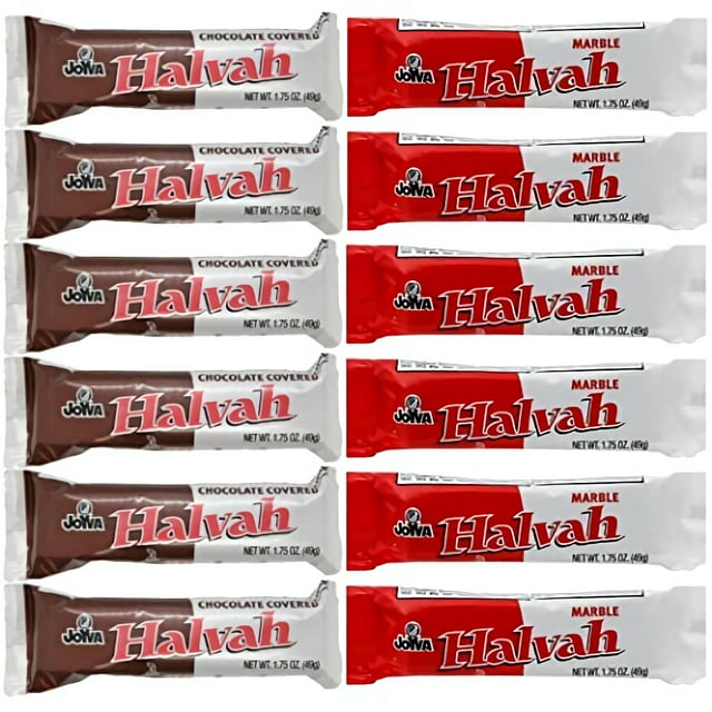 Halvah Bars Value Pack Bundled by Tribeca Curations 1.75 Ounce