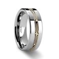 thumbnail image 1 of Halvar Custom Mokume Gane Tungsten Ring, 1 of 1