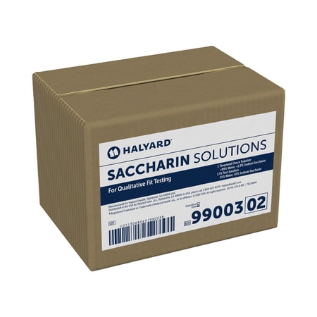 Halyard Fit Test Solutions Kit, Saccharin (CS/1)