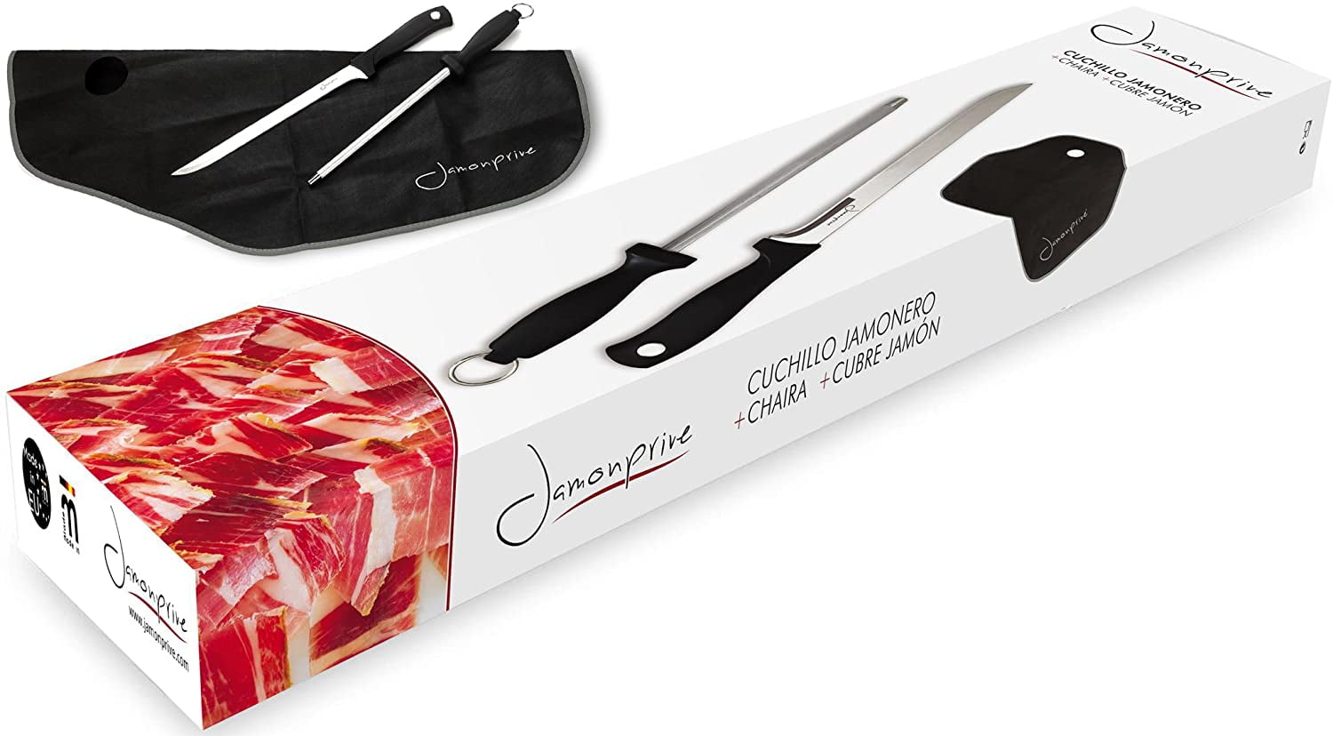 Jamón Carving Knife Set with Carrying Case - Jamon