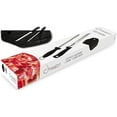 thumbnail image 1 of Ham Carving Knife with Honing Steel and Ham Cover Jamonprive - Professional Set for Slicing Serrano, 1 of 9