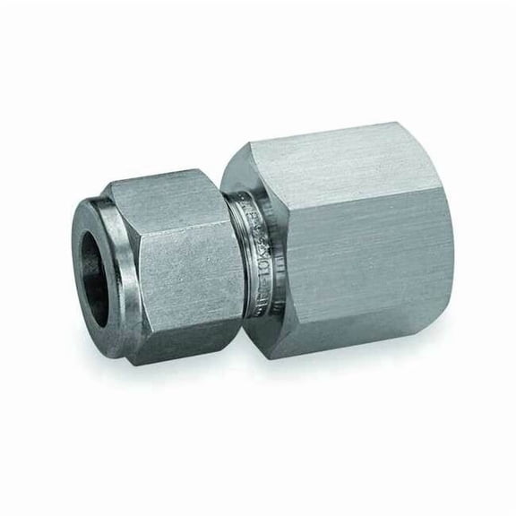 Ham-Let 1/4" Compression x FNPT SS Female Connector 766L SS 1/4 X 1/4