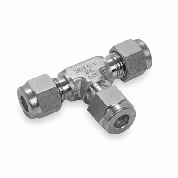 Ham-Let 3/8" Compression 316 SS Union Tee 764L   SS 3/8