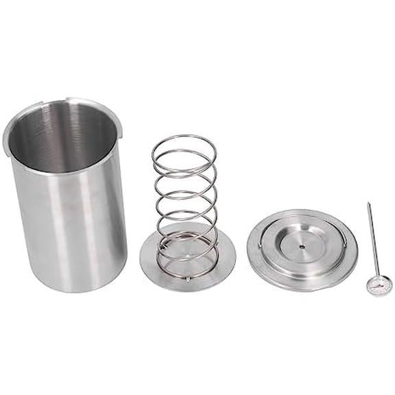 Ham Maker, Stainless Steel Meat Press Meat Presser Ham Maker Meat Press Sausage Tool with Thermometer for Kitchen Home$$Home Decor, Kitchen, & Other