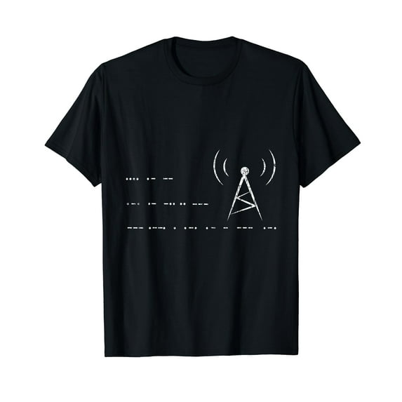 Ham Radio Code Funny Operator Graphic T-Shirt