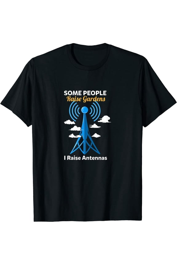 Ham Radio Operator Amateur Radio Station Transmitter Receiver Callsign Antenna T-Shirt